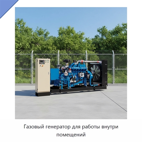 Газовый генератор для работы внутри помещений