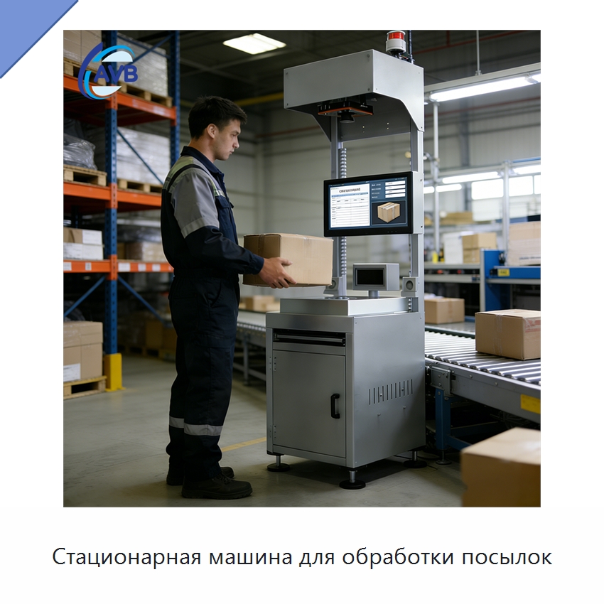 Стационарная машина для обработки посылок — Специальные конвейеры