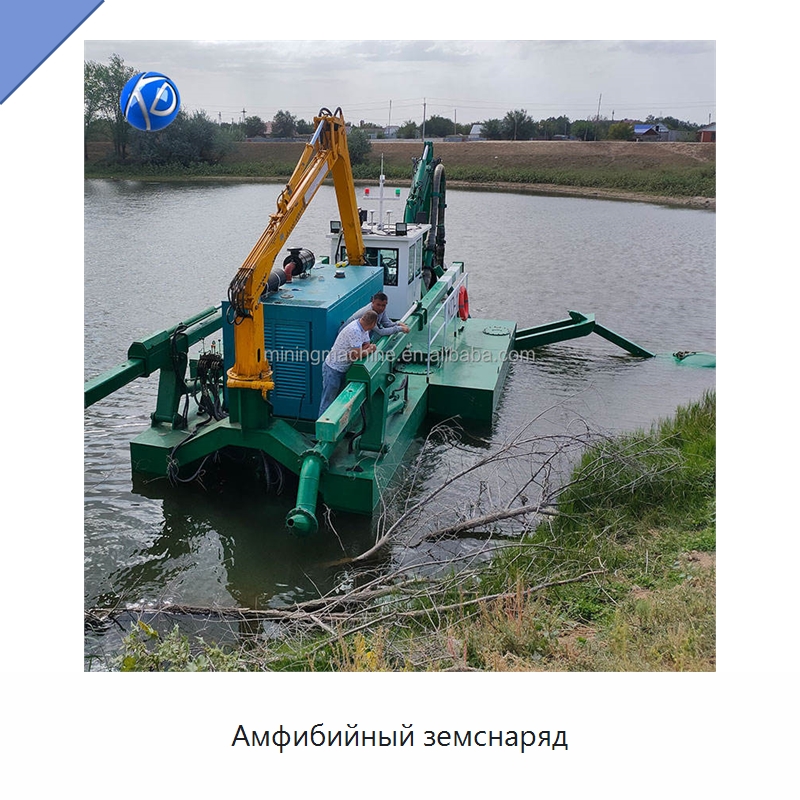 Амфибийный земснаряд — Горнодобывающее оборудование