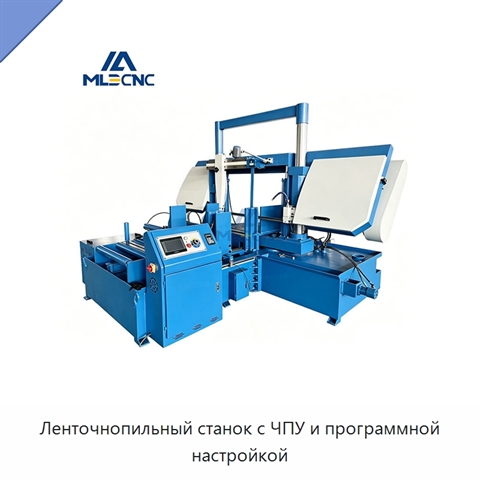 Ленточнопильный станок с ЧПУ и программной настройкой