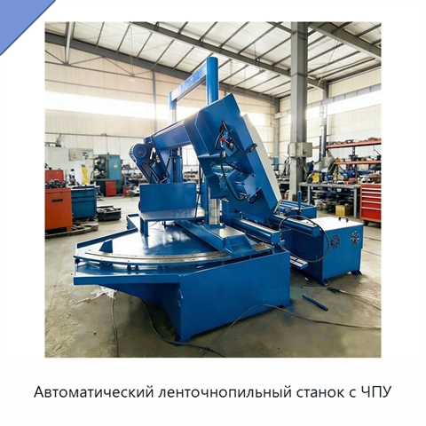 Автоматический ленточнопильный станок с ЧПУ