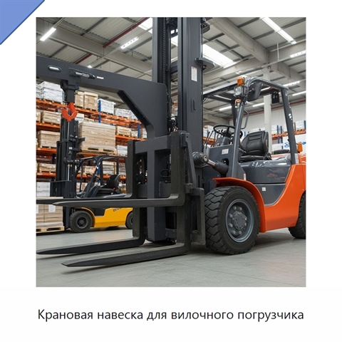 Крановая навеска для вилочного погрузчика