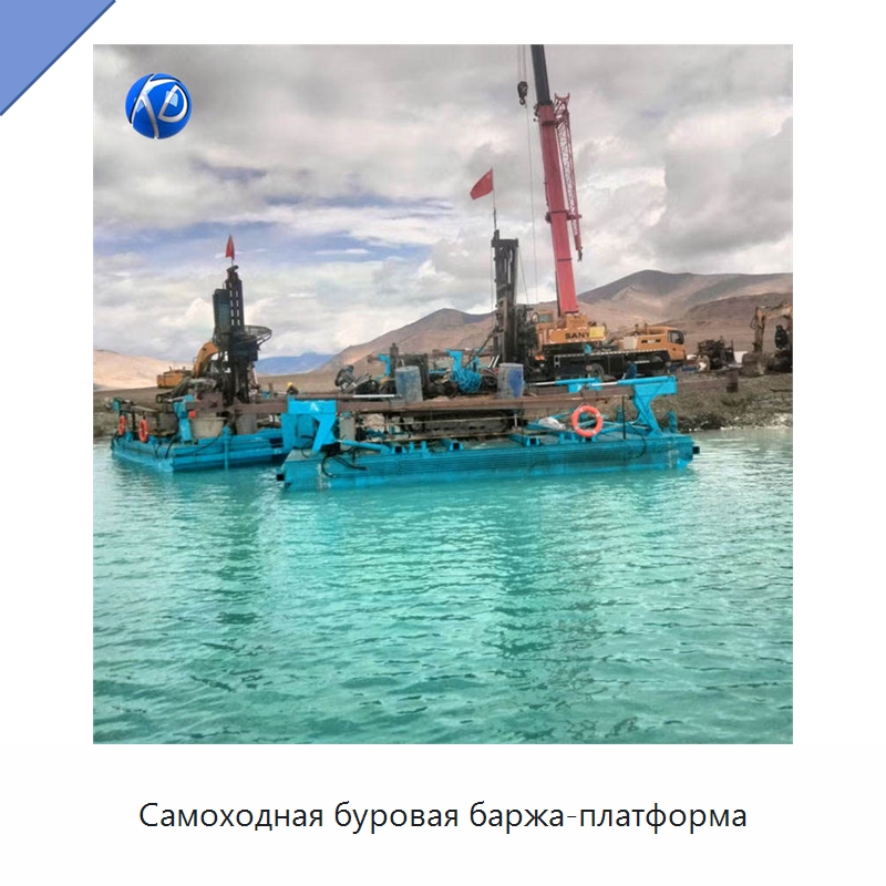 Самоходная буровая баржа-платформа — Сваебойные установки