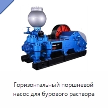 Горизонтальный поршневой насос для бурового раствора