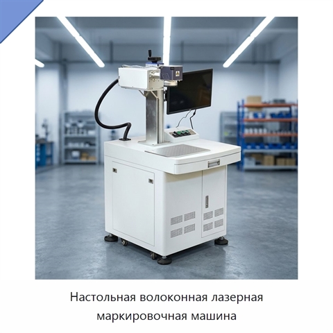 Настольная волоконная лазерная маркировочная машина