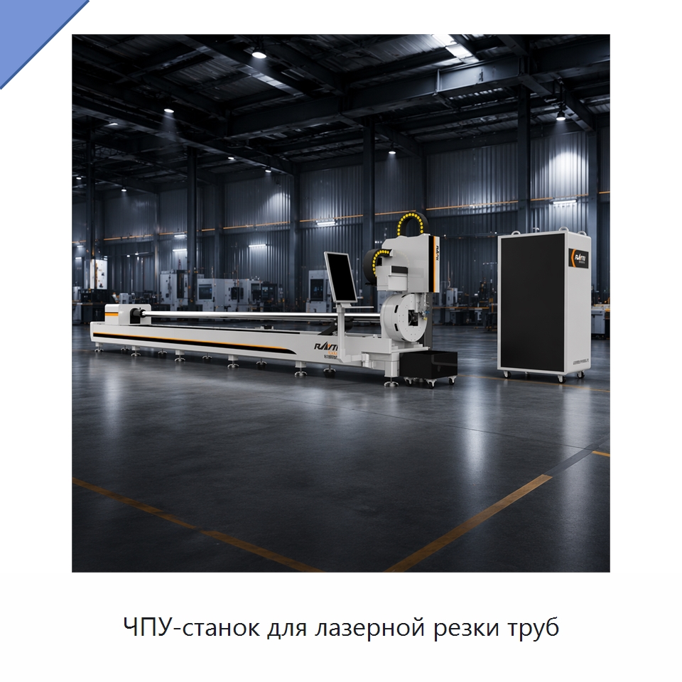 ЧПУ-станок для лазерной резки труб — Станки лазерной резки
