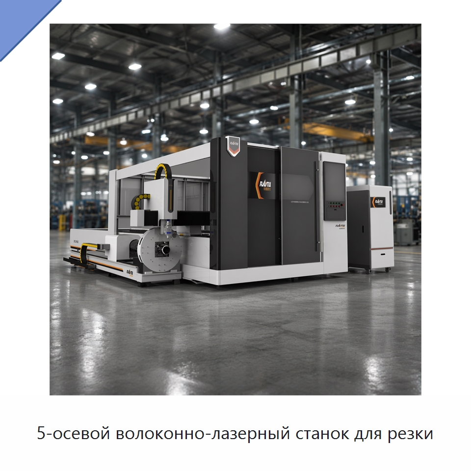 5-осевой волоконно-лазерный станок для резки — Станки лазерной резки