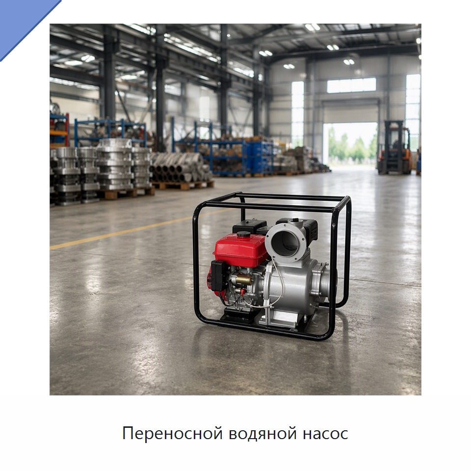 Переносной водяной насос — Насосы