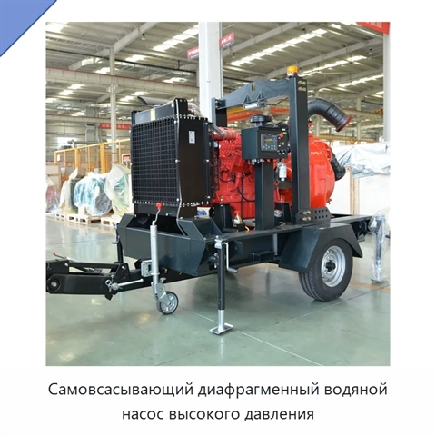 Самовсасывающий диафрагменный водяной насос высокого давления