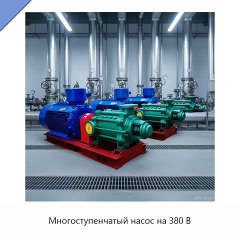 Многоступенчатый насос на 380 В