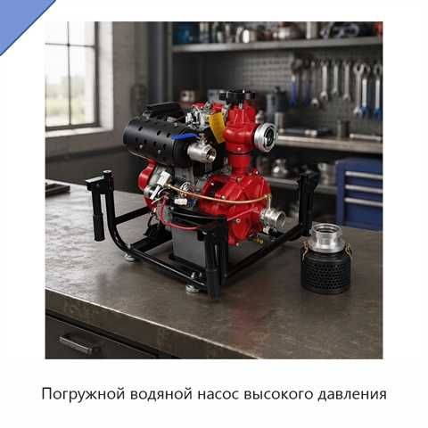 Погружной водяной насос высокого давления