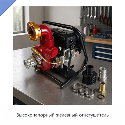 Высоконапорный железный огнетушитель