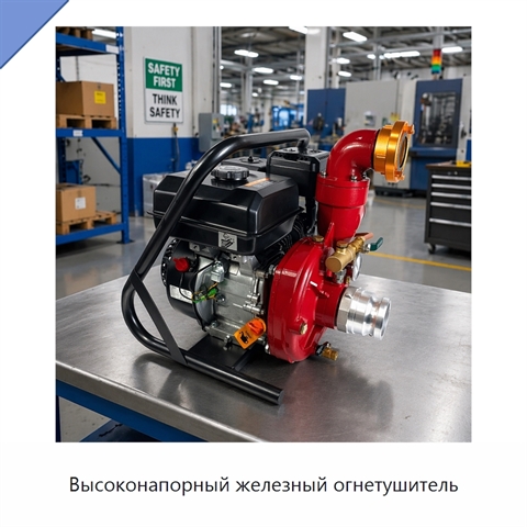 Высоконапорный железный огнетушитель