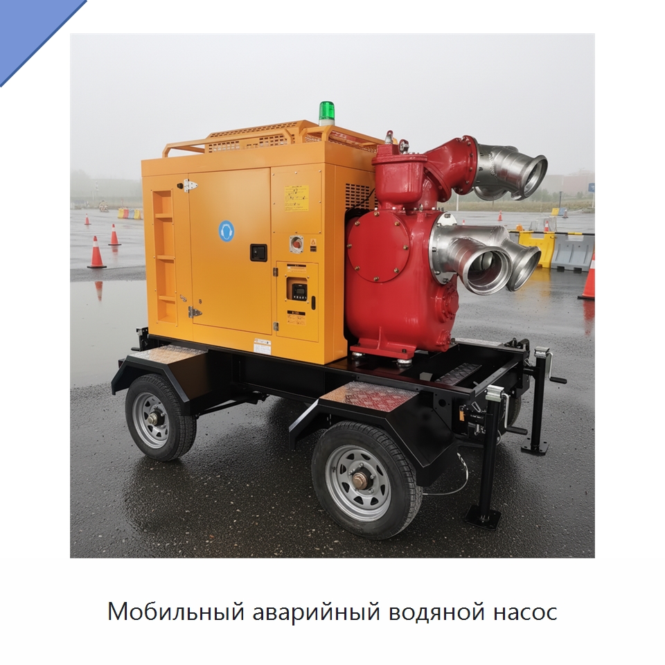 Мобильный аварийный водяной насос — Насосы
