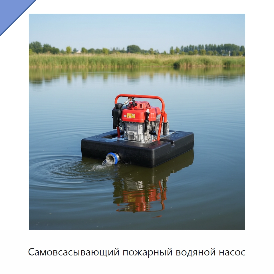 Самовсасывающий пожарный водяной насос — Насосы