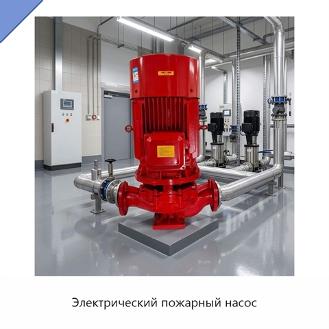Электрический пожарный насос