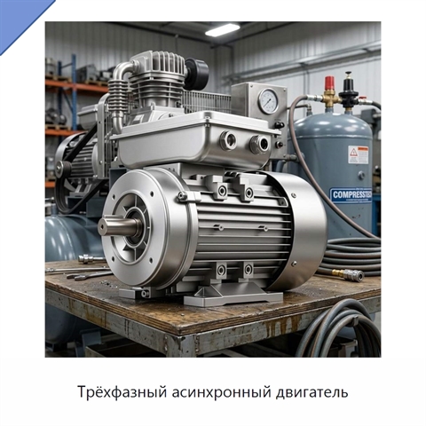 Трёхфазный асинхронный двигатель