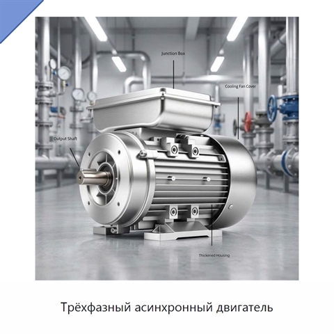 Трёхфазный асинхронный двигатель