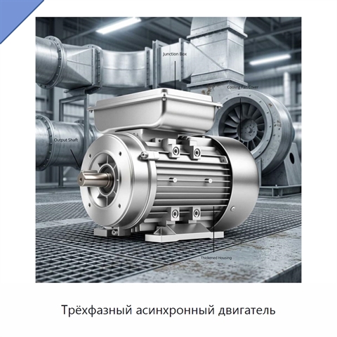 Трёхфазный асинхронный двигатель
