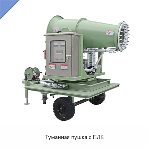Туманная пушка с ПЛК