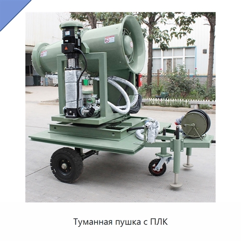 Туманная пушка с ПЛК