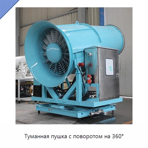 Туманная пушка с поворотом на 360°