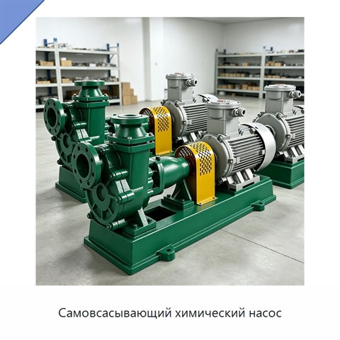 Самовсасывающий химический насос