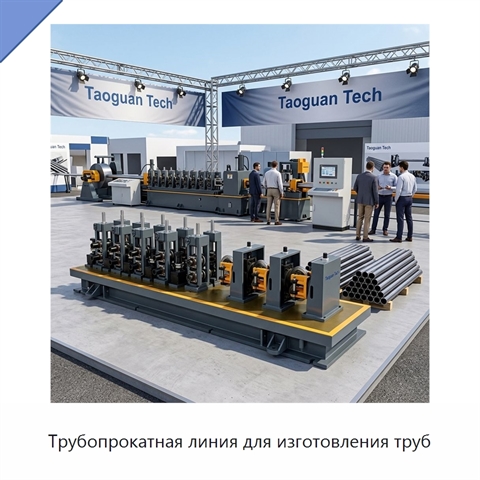 Трубопрокатная линия для изготовления труб