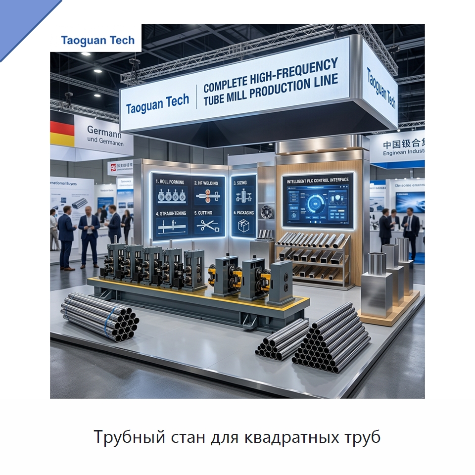Трубный стан для квадратных труб — Оборудование для производства труб