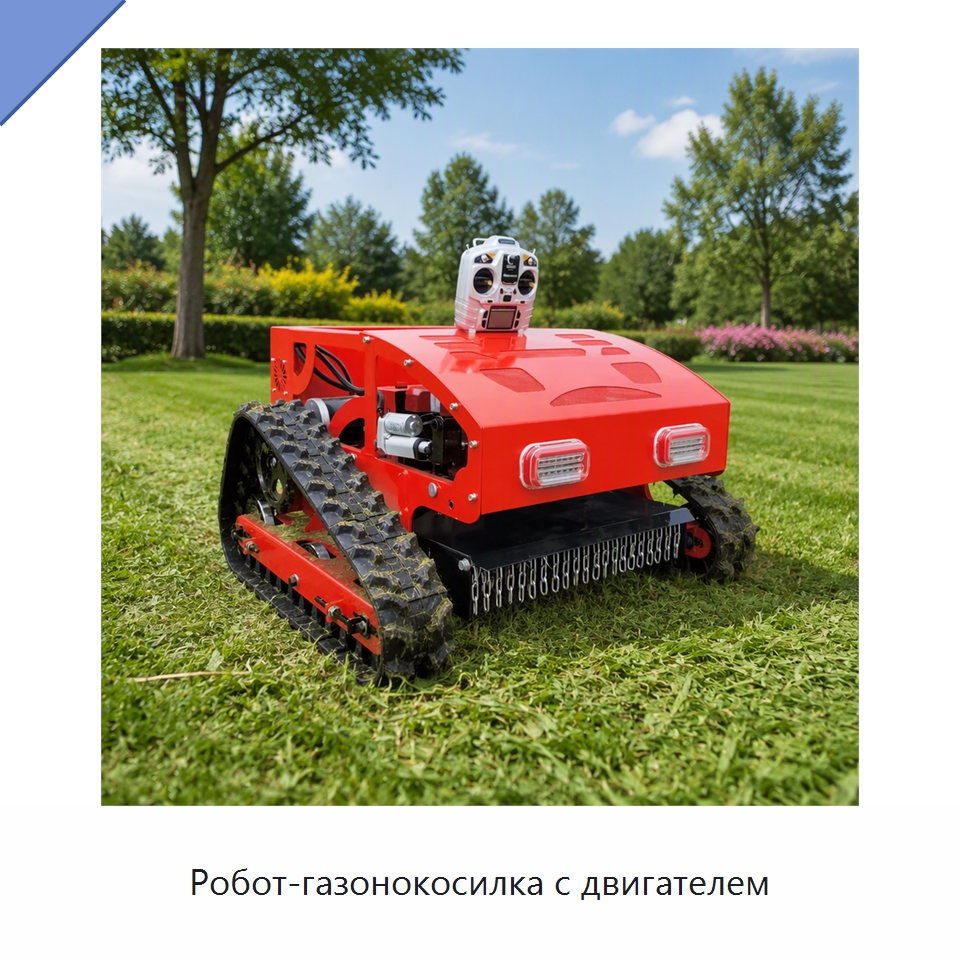 Робот-газонокосилка с двигателем — Специальные сельскохозяйственные машины