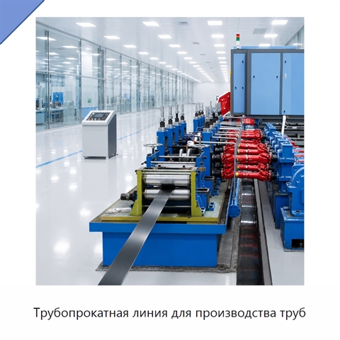 Трубопрокатная линия для производства труб