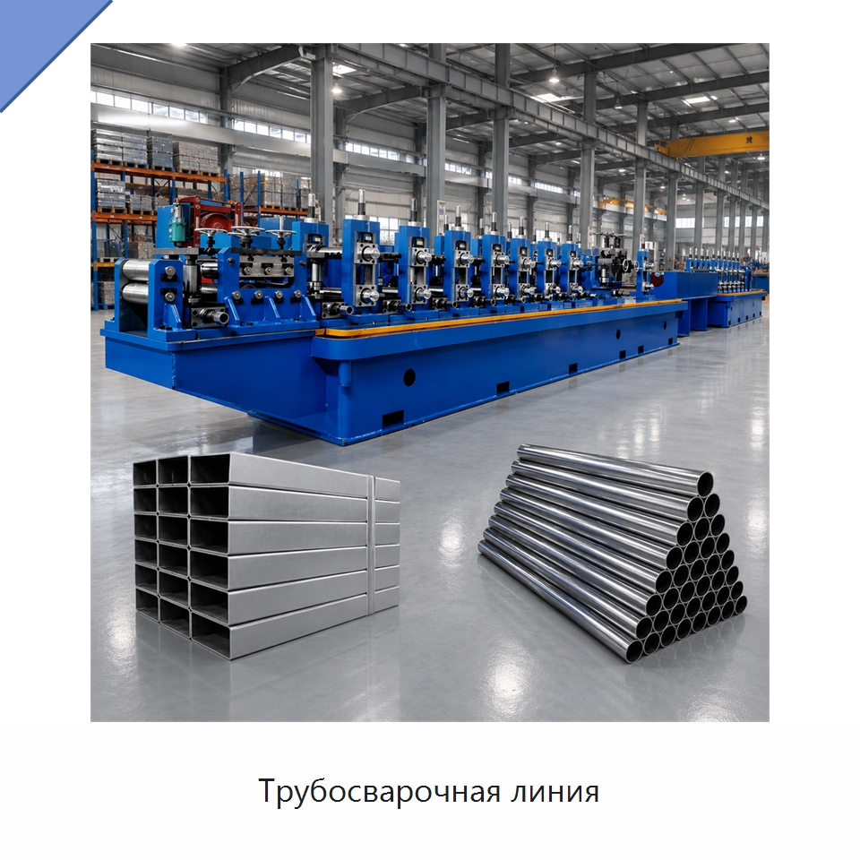 Трубосварочная линия — Оборудование для производства труб