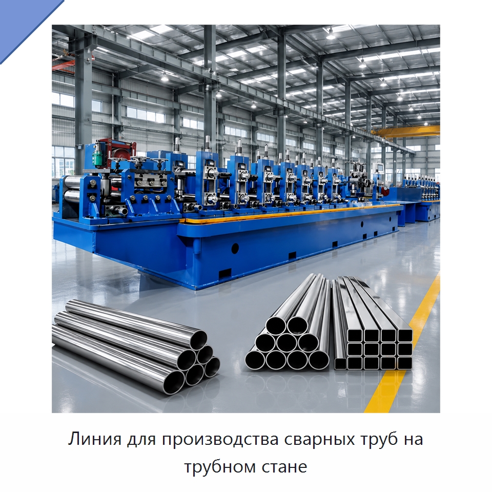 Линия для производства сварных труб на трубном стане — Оборудование для производства труб