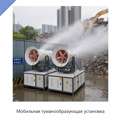 Мобильная туманообразующая установка