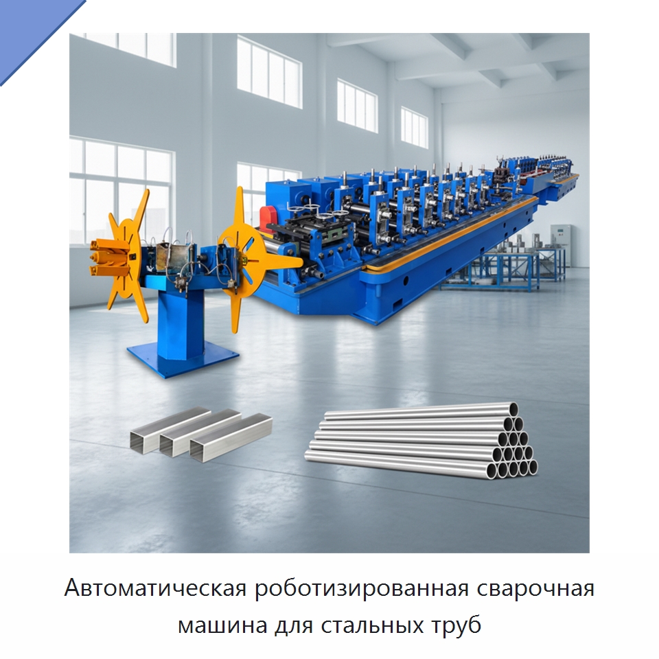 Автоматическая роботизированная сварочная машина для стальных труб — Оборудование для производства труб