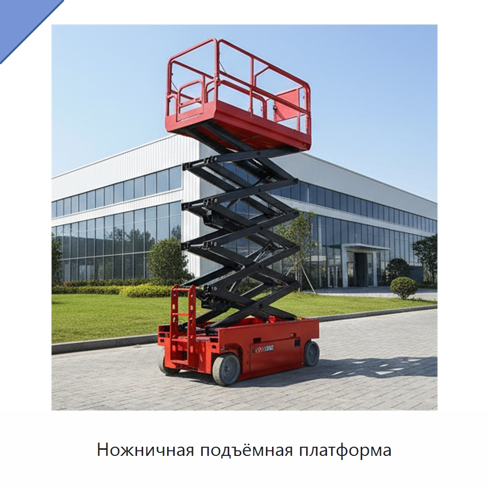 Ножничная подъёмная платформа — Строительные подъёмники