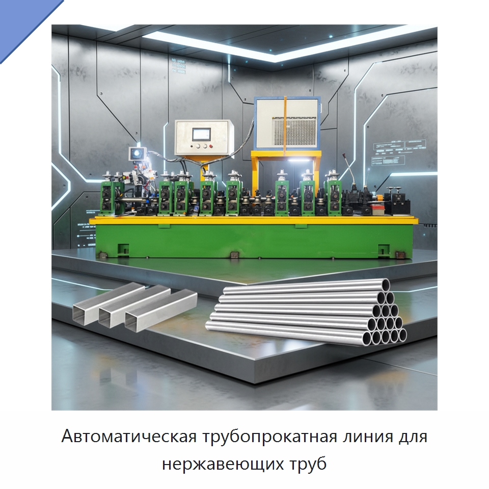 Автоматическая трубопрокатная линия для нержавеющих труб — Линии для производства труб