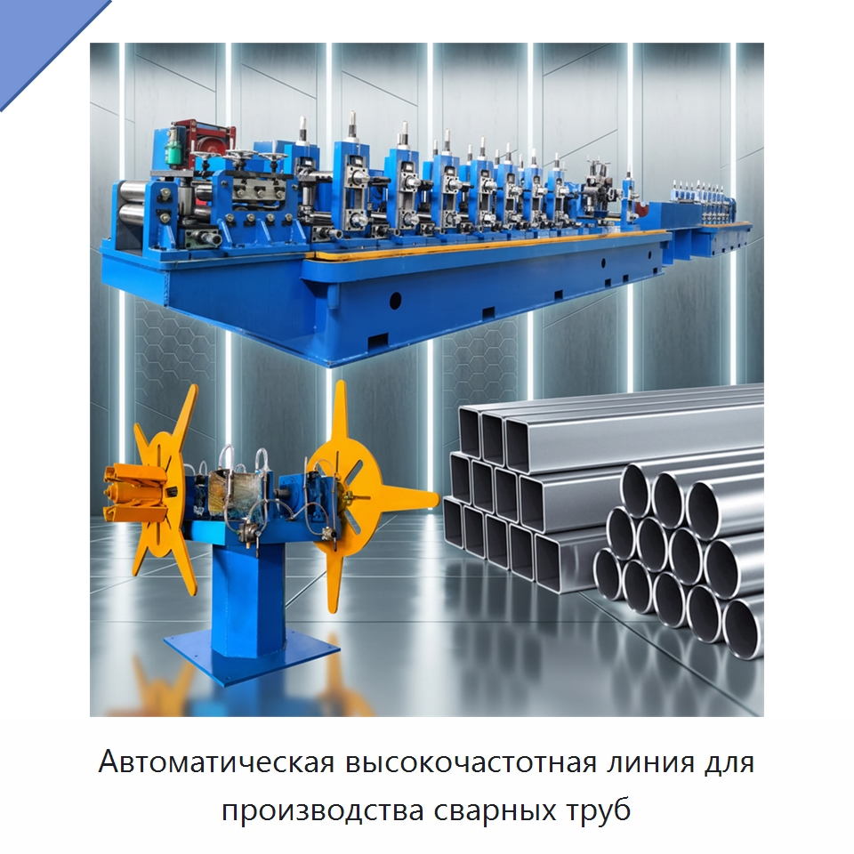 Автоматическая высокочастотная линия для производства сварных труб — Оборудование для производства труб