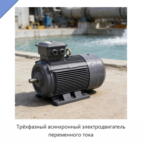 Трёхфазный асинхронный электродвигатель переменного тока