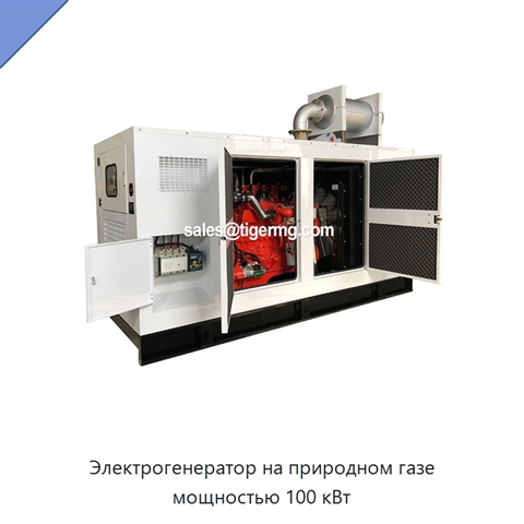 Электрогенератор на природном газе мощностью 100 кВт