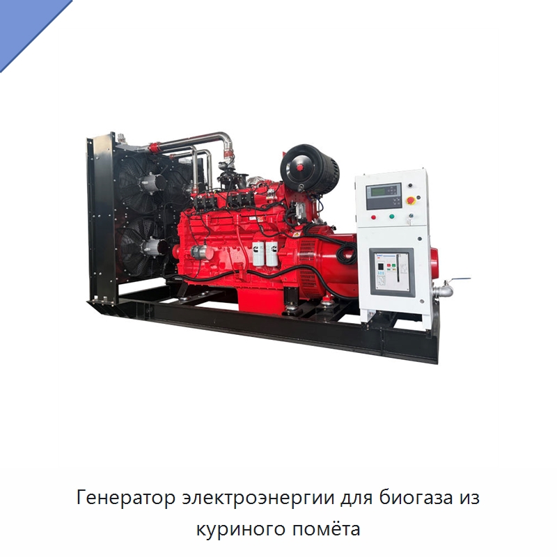 Генератор электроэнергии для биогаза из куриного помёта — Газотурбинные генераторы