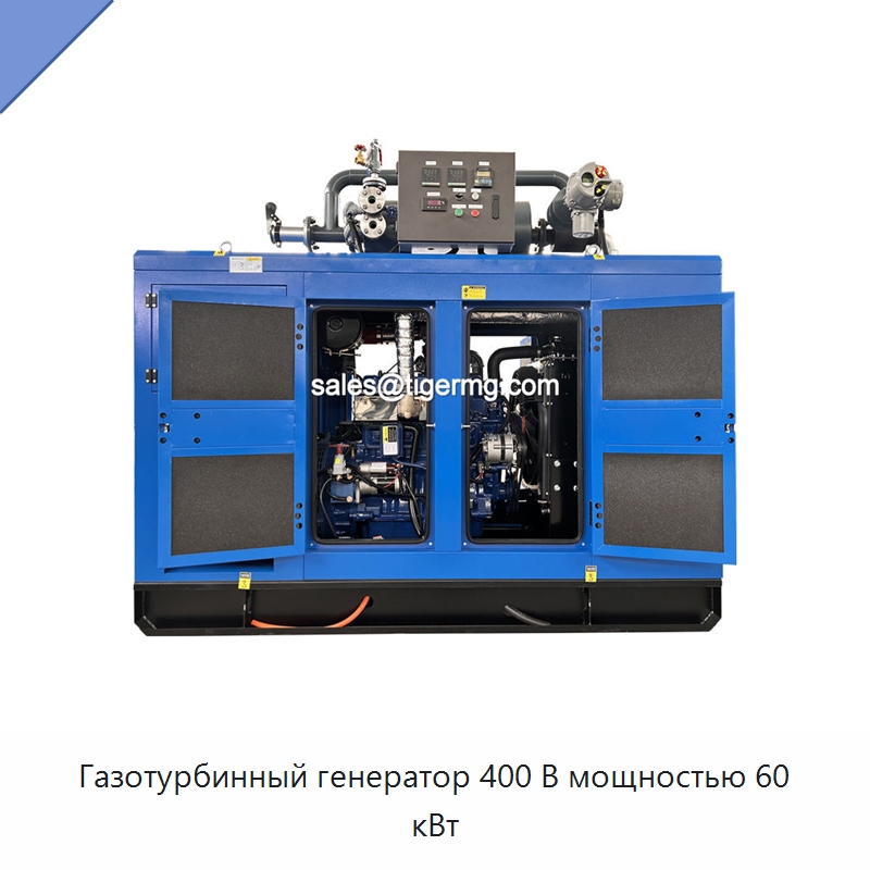 Газотурбинный генератор 400 В мощностью 60 кВт — Газотурбинные генераторы