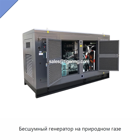 Бесшумный генератор на природном газе