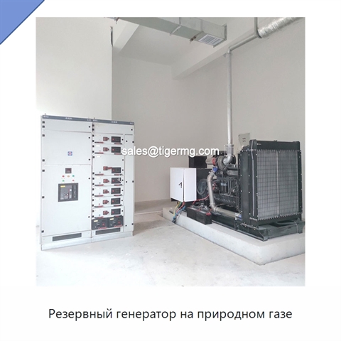 Резервный генератор на природном газе