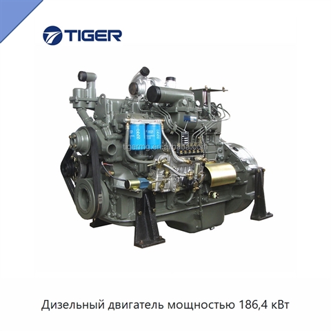Дизельный двигатель мощностью 186,4 кВт