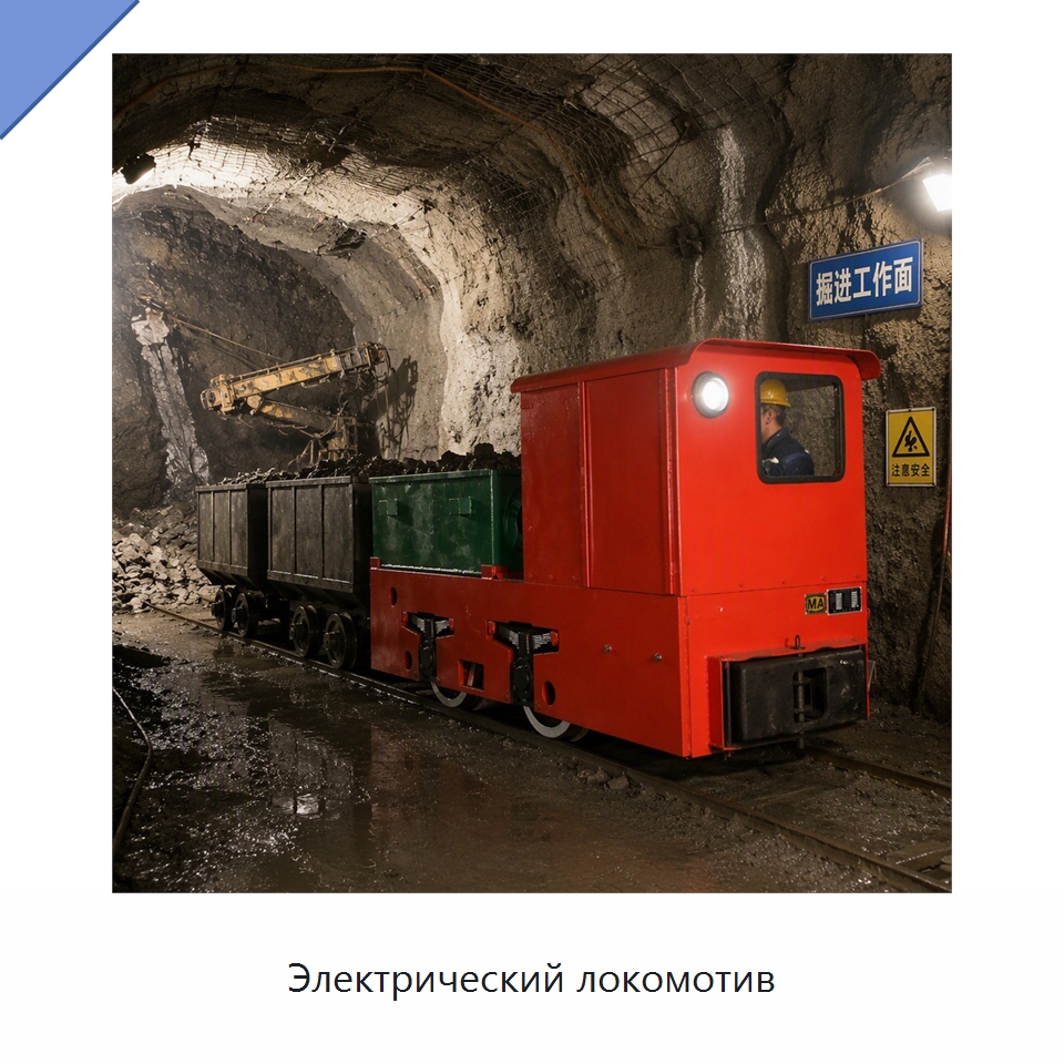 Электрический локомотив — Горнодобывающее оборудование