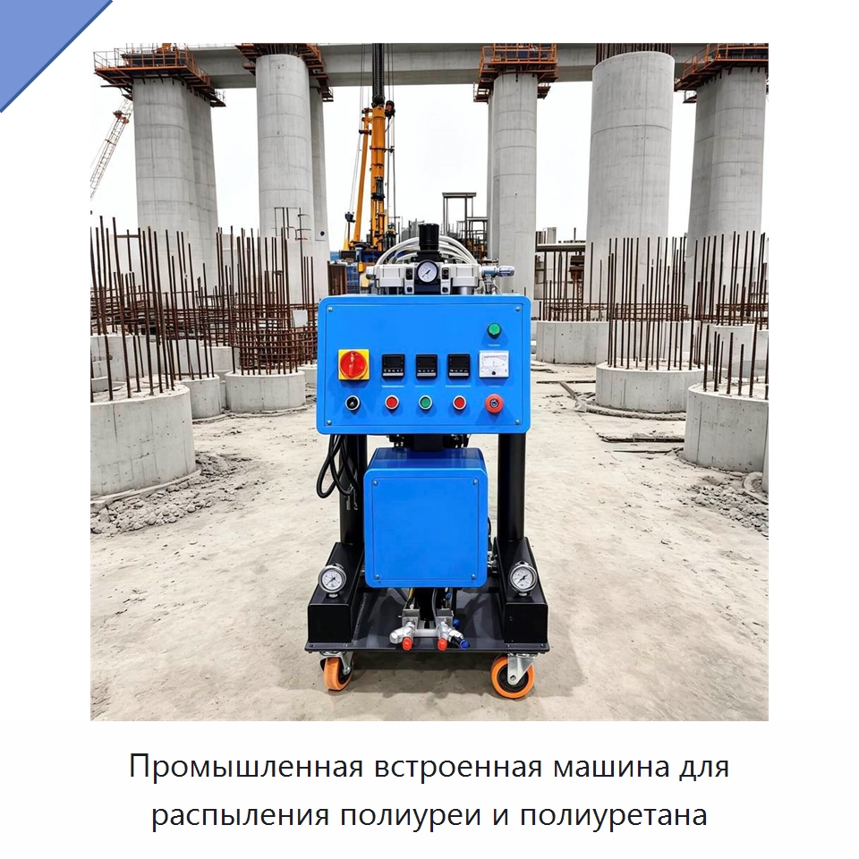 Промышленная встроенная машина для распыления полиуреи и полиуретана — Специальное оборудование для производства строительных материалов