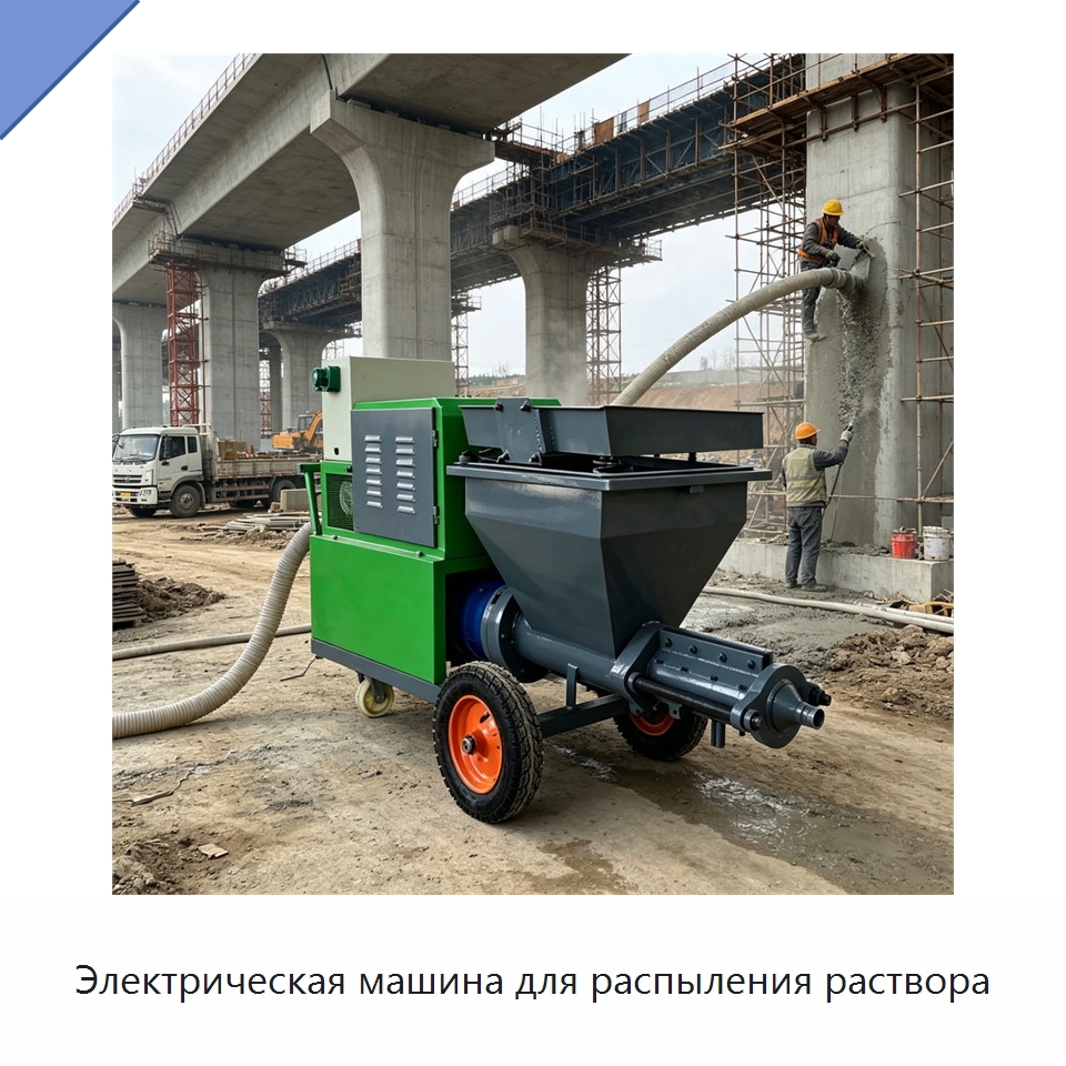 Электрическая машина для распыления раствора — Штукатурные станции