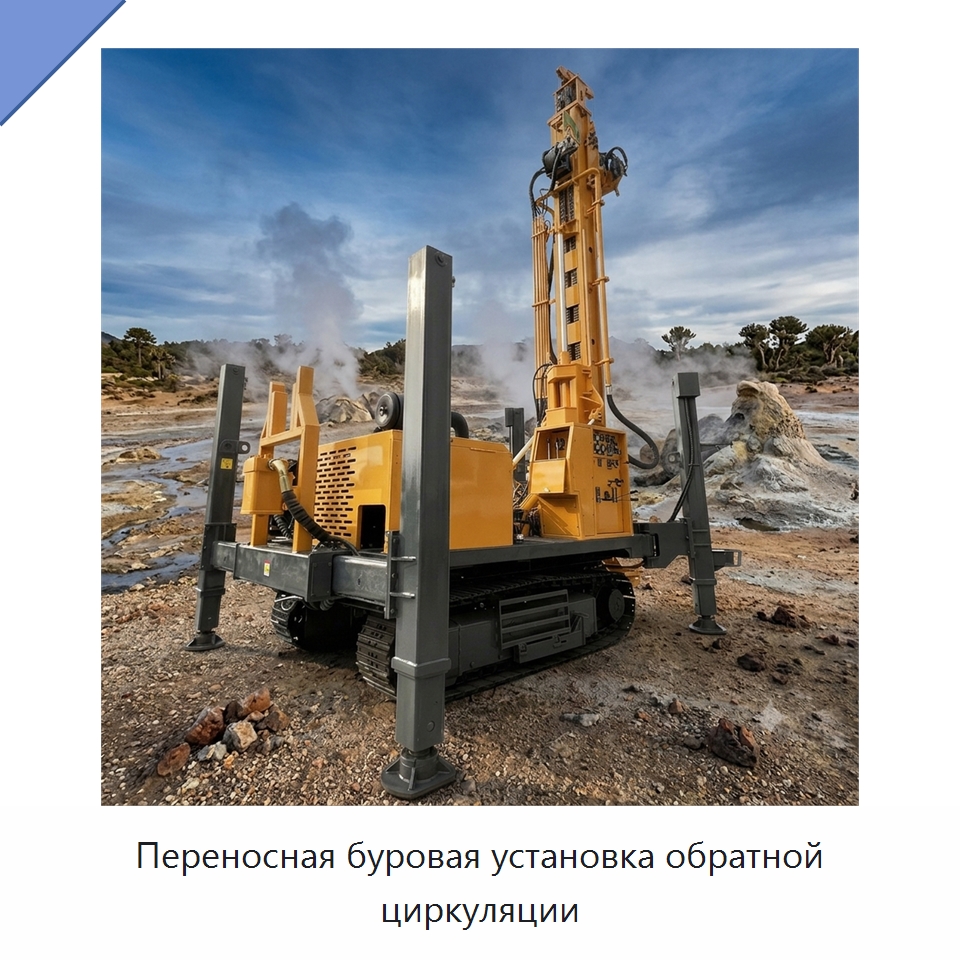 Переносная буровая установка обратной циркуляции — Горнодобывающее оборудование