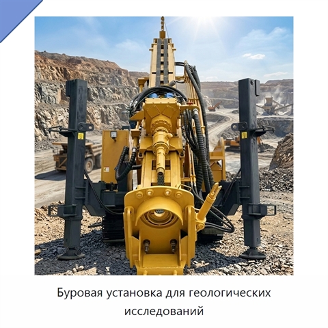 Буровая установка для геологических исследований